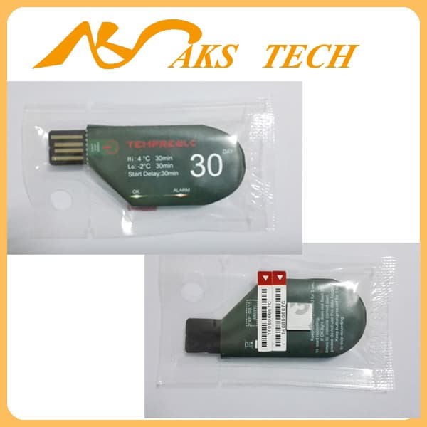 Lockreal USB PDF disposable temperature data logger